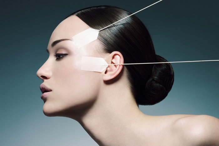 Нити косметические в лицо