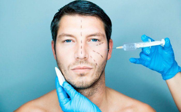 Омоложение лица для мужчин