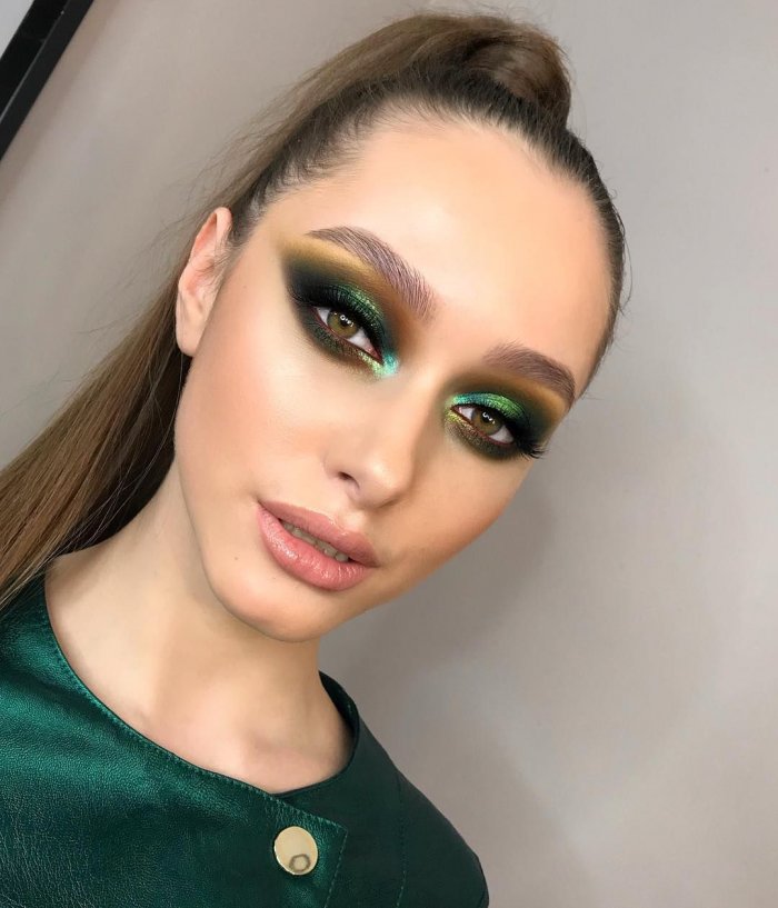 Макияж дымчатый Смоки