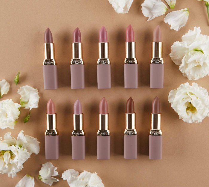 Помада лореаль матовая нюдовая