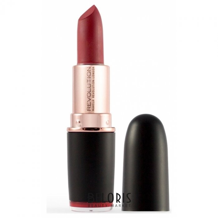 Makeup Revolution губы матовая помада iconic Matte Revolution Lipstick Diamond Life