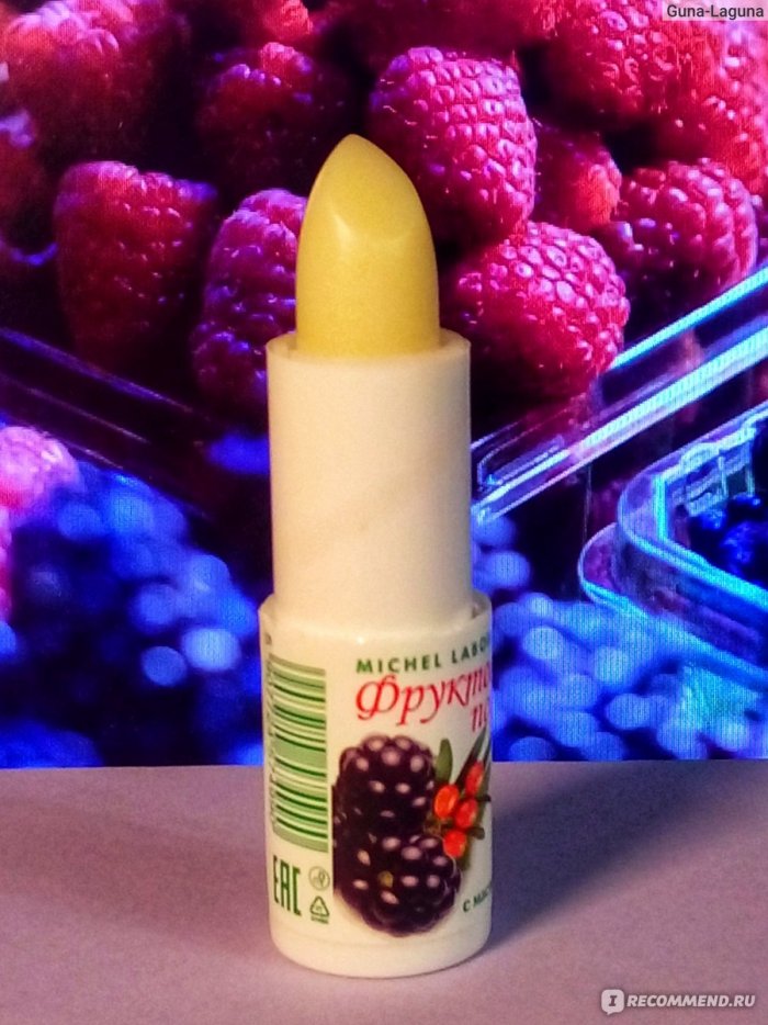 Мое солнышко бальзам д/губ для детей фрукты 2,8