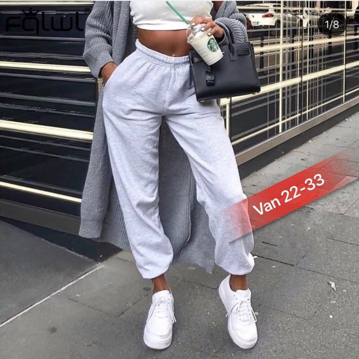 Спортивные штаны оверсайз женские