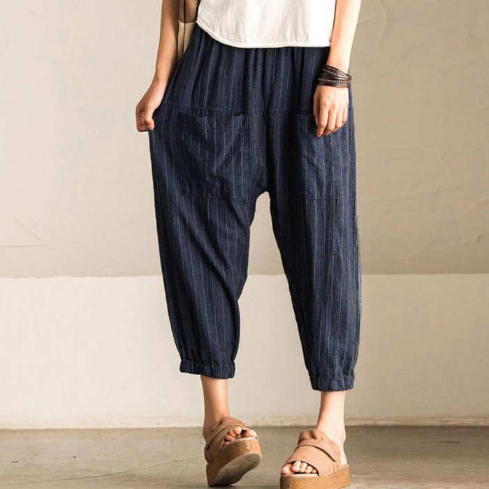 Широкие свободные штаны