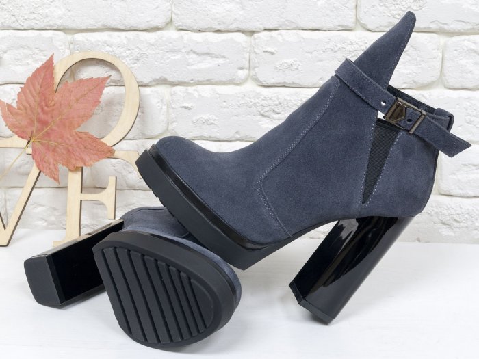 Замшевые ботинки женские 2020