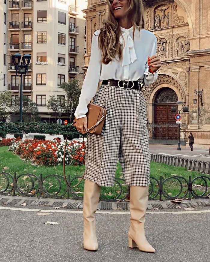 Модные женские зимние образы