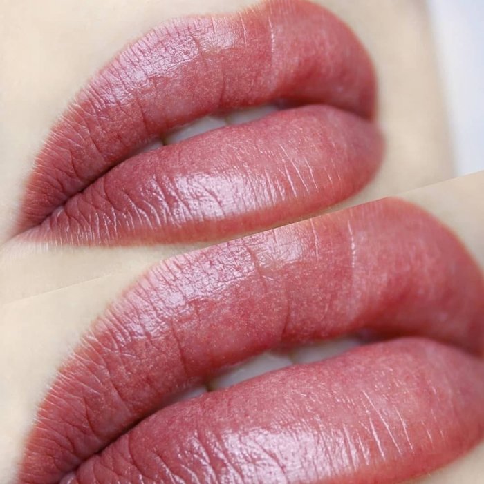 Шелушение губ после татуажа