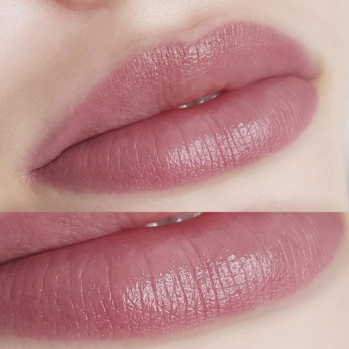 Перманент губ с растушевкой