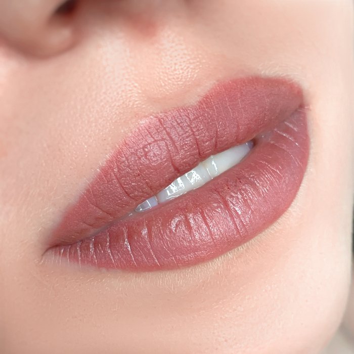 Перманентный макияж губ оттенки