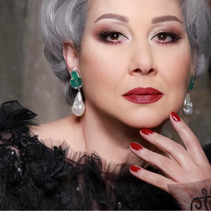 Вечерний возрастной макияж