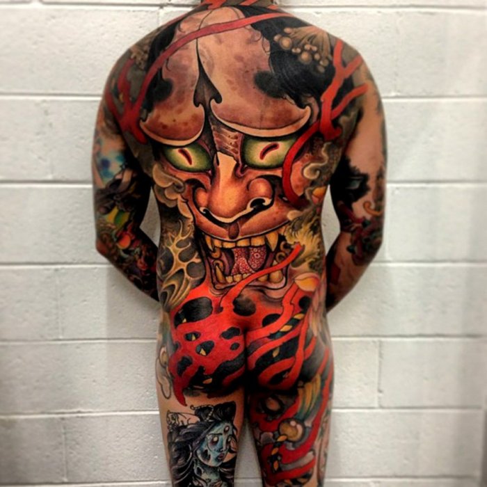 Японские Татуировки для мужчин на теле