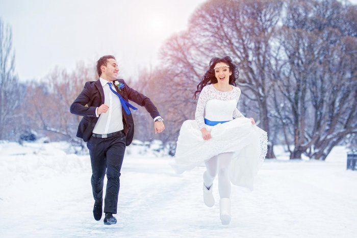 Свадьба зимой
