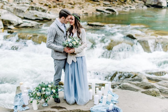 Серебряная свадьба фотосессия зимой