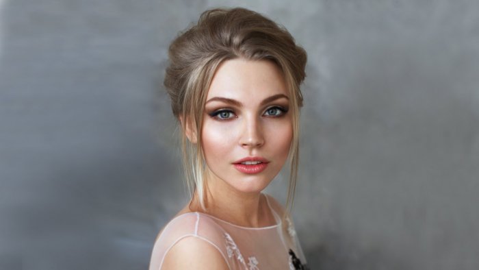 Свадебный образ прическа