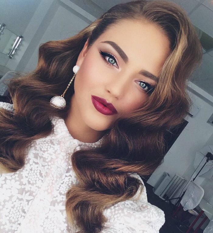 Макияж невесты 2020 для брюнеток