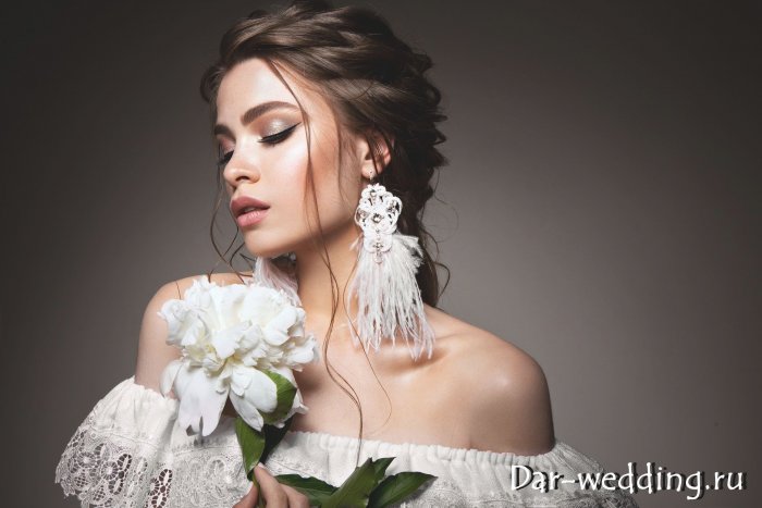 Свадебный макияж нюд для блондинок