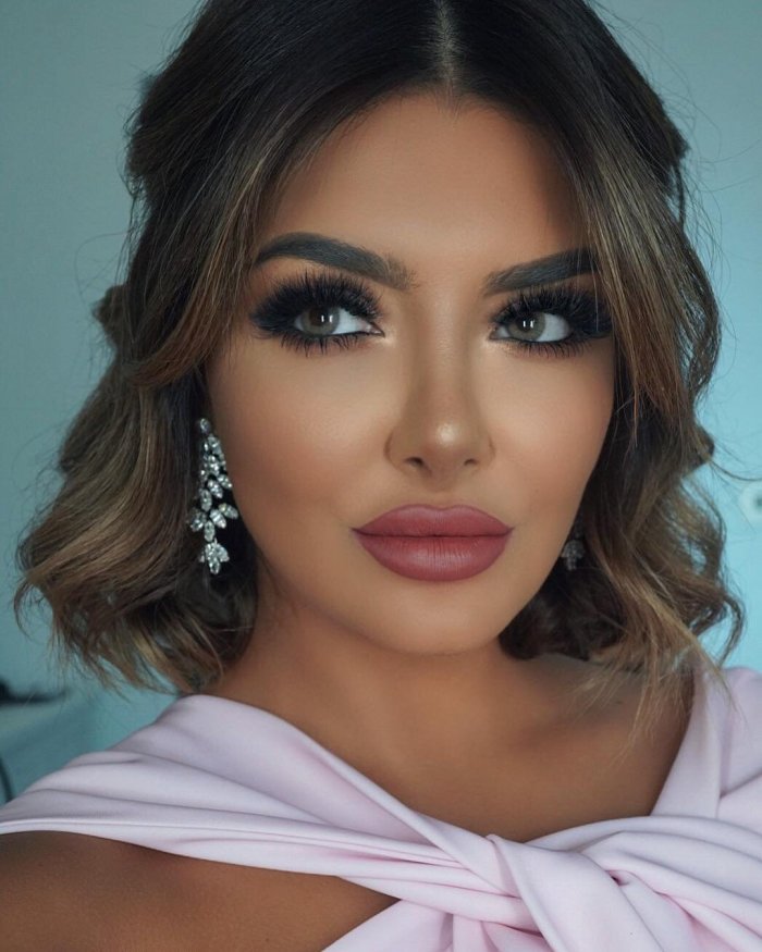 Образ невесты макияж