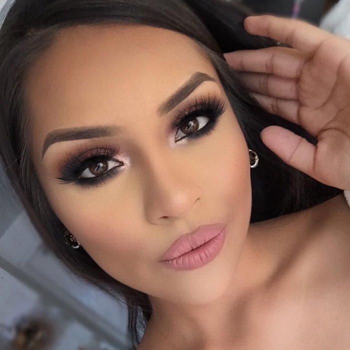 Свадебные прически на длинные темные волосы