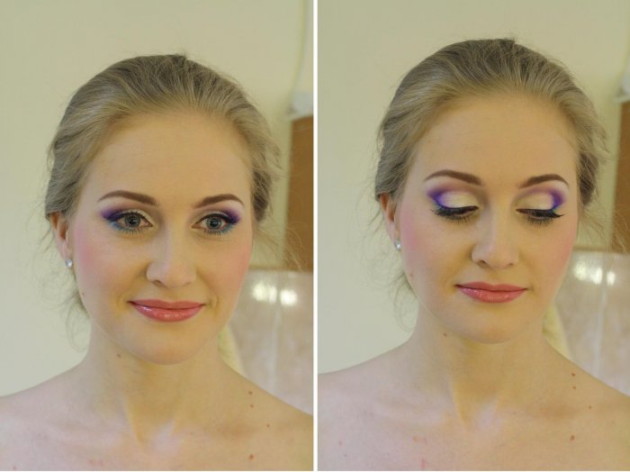 Макияж и прическа в салоне