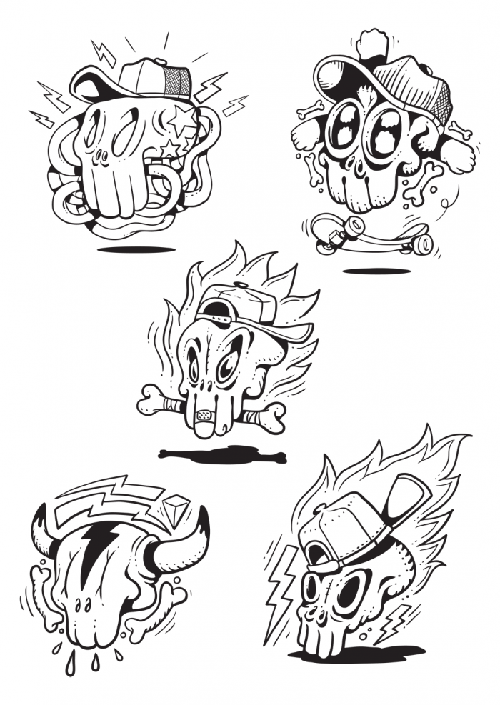 Граффити эскизы