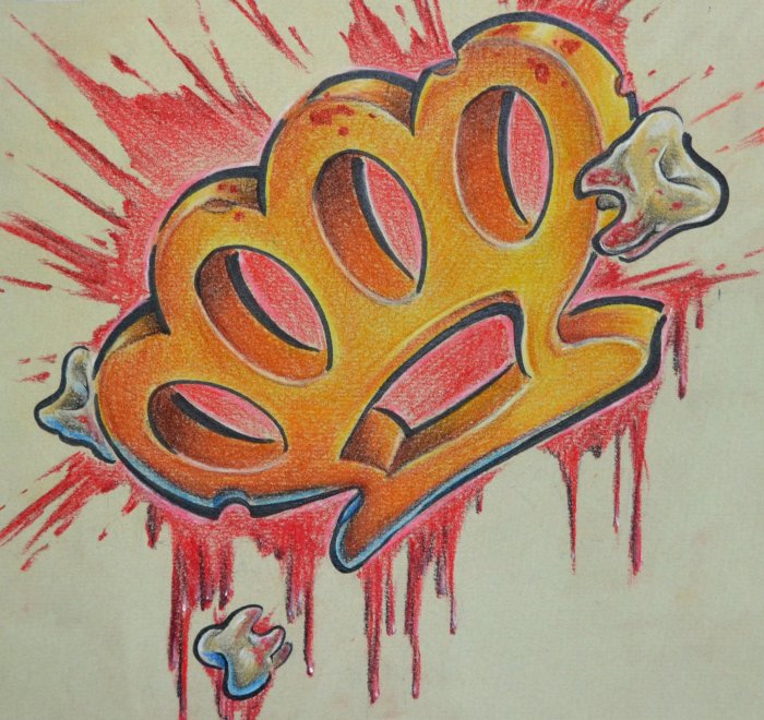 Граффити лёгкие рисунки