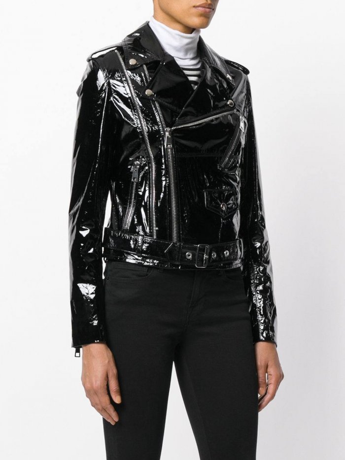 Модные кожаные куртки для женщин 2021