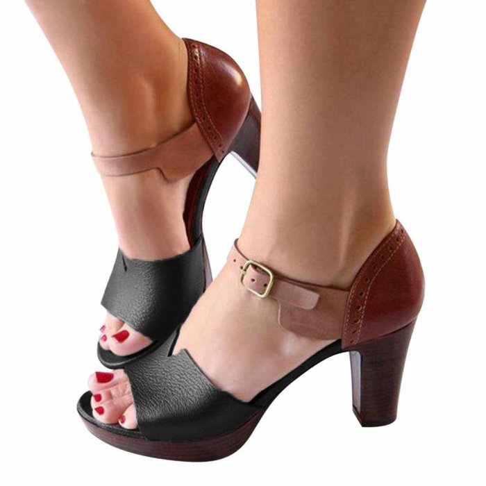 Туфли на полную щиколотку