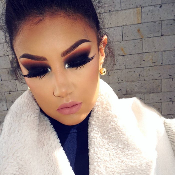 Новогодний макияж 2019