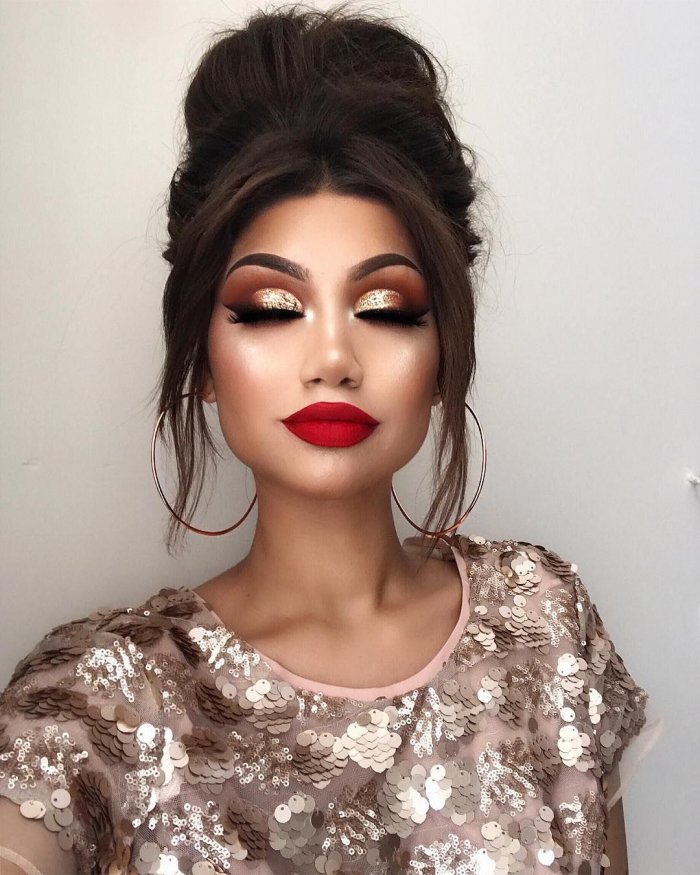 Новогодний макияж