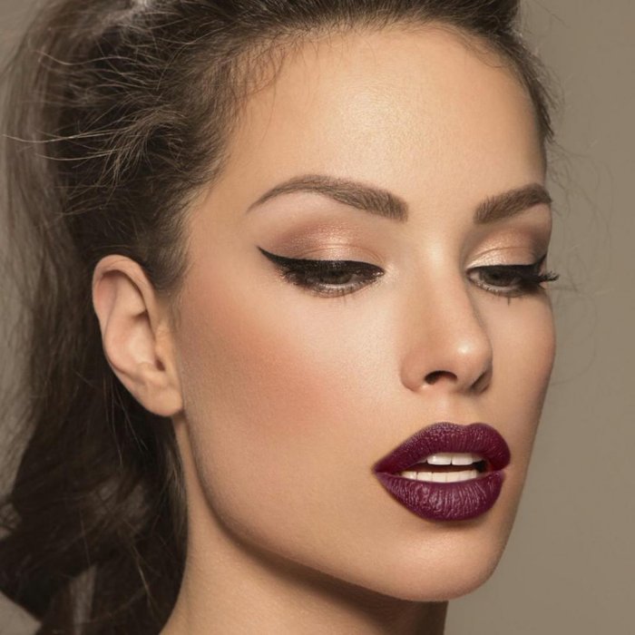 Новогодний макияж 2019