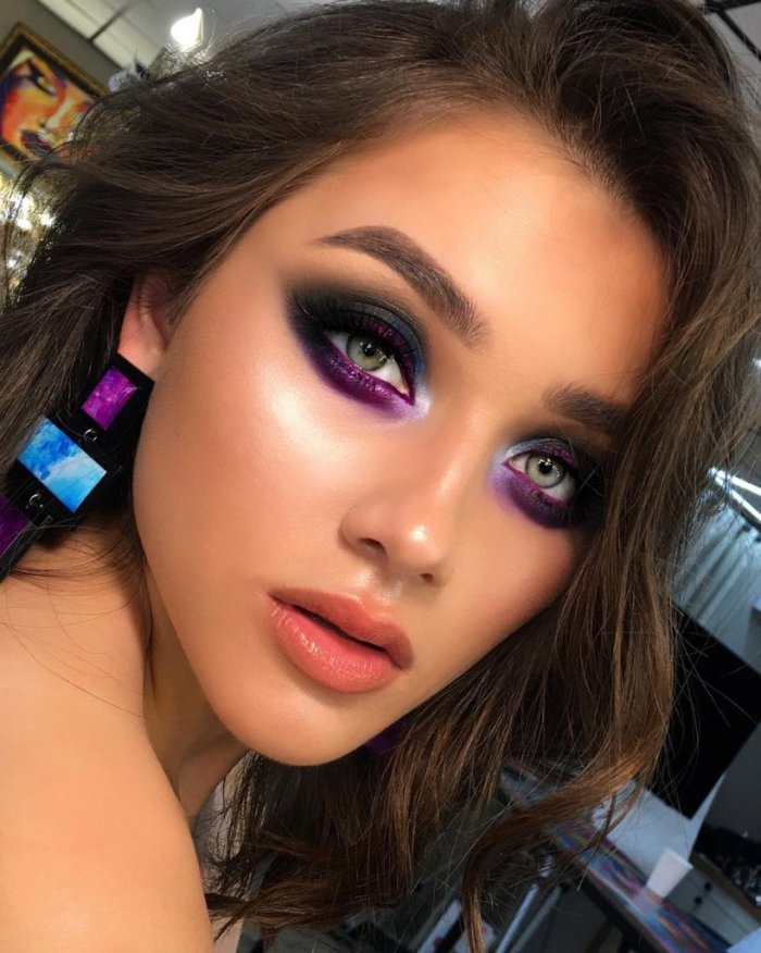 Красиво краситься макияж