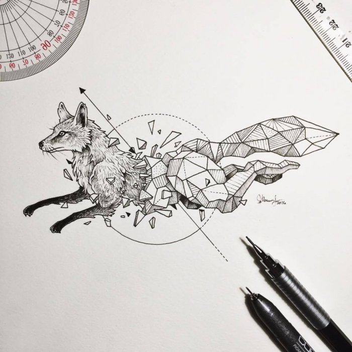 Kerby Rosanes геометрические Козерог