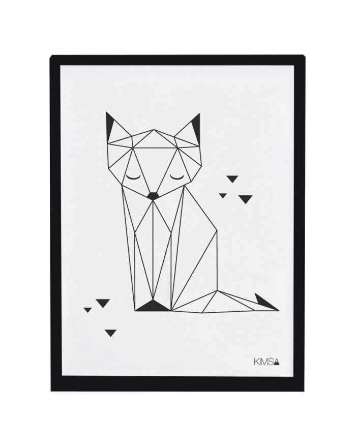 Лиса тату эскиз