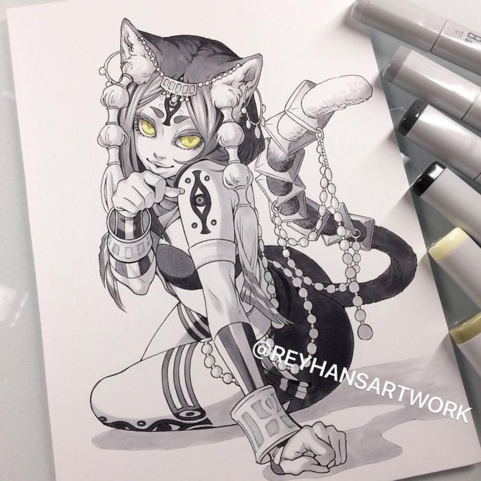 Бастет скетч