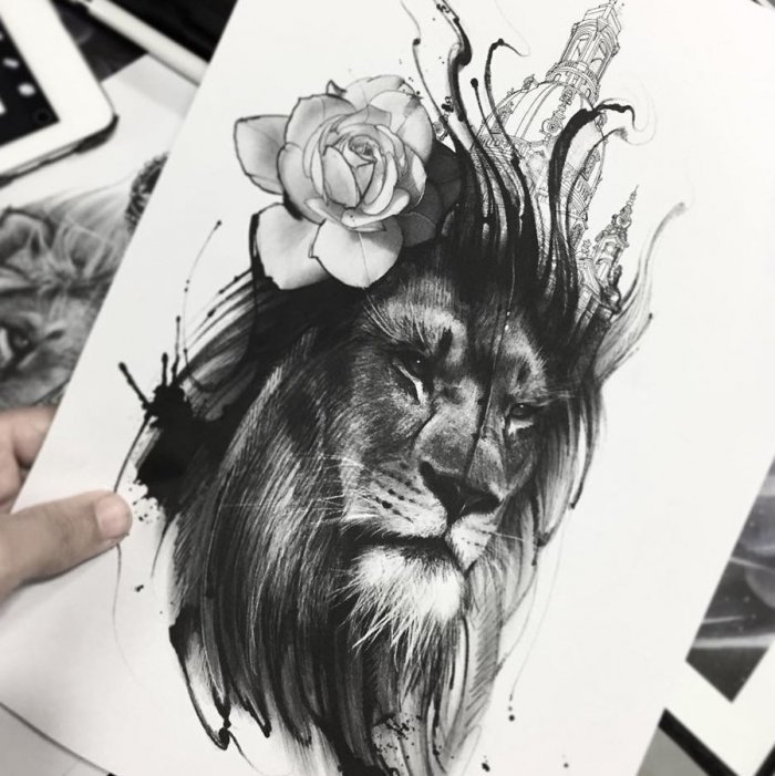 Красивые эскизы тату для мужчин