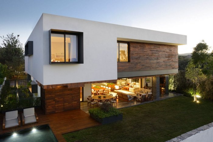 Дома с атриумом