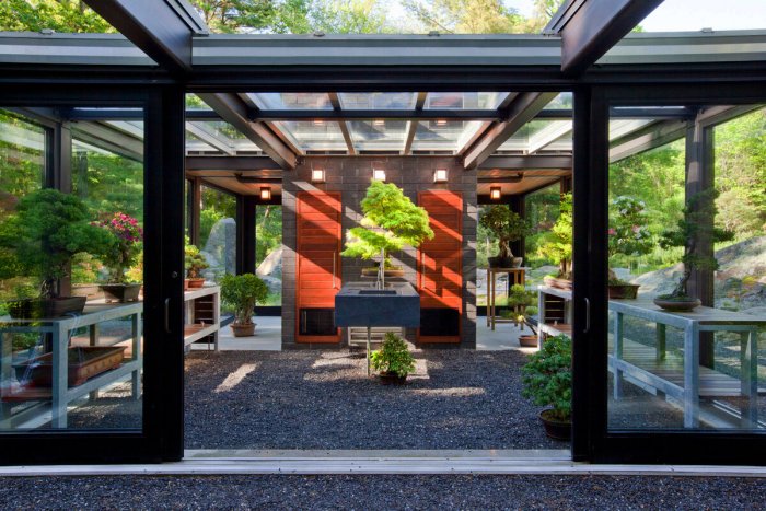 Дом с крытым внутренним двориком