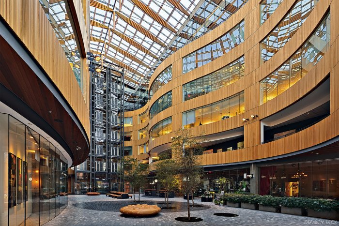 Открытый Атриум архитектура