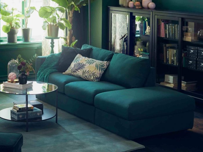 Диван икеа зеленый