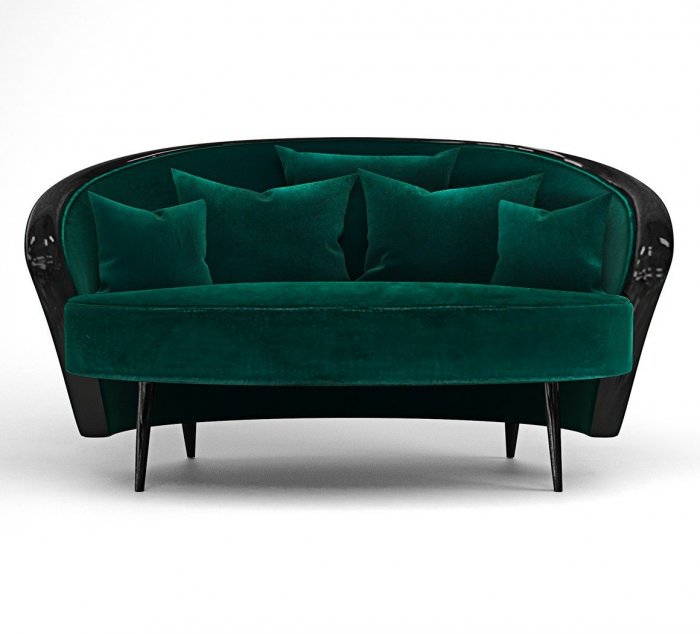 Диван изумруд