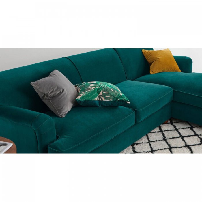 Диван Уильям угловой изумруд