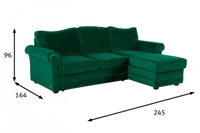 Диван хофф зеленый