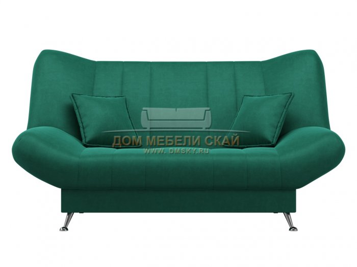 Диван-кровать Лион 1600, зеленый Velutto 31
