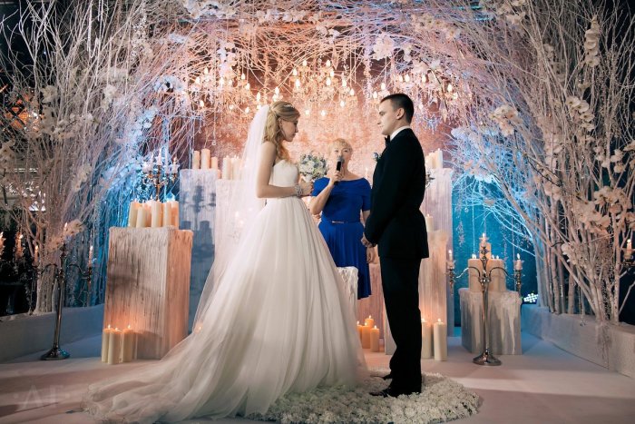 Свадьба в стиле зимняя сказка