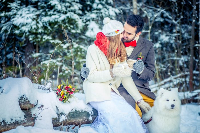 Зимняя свадьба