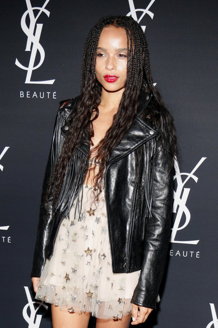 Зои Кравиц в рекламе Ив сен Лоран