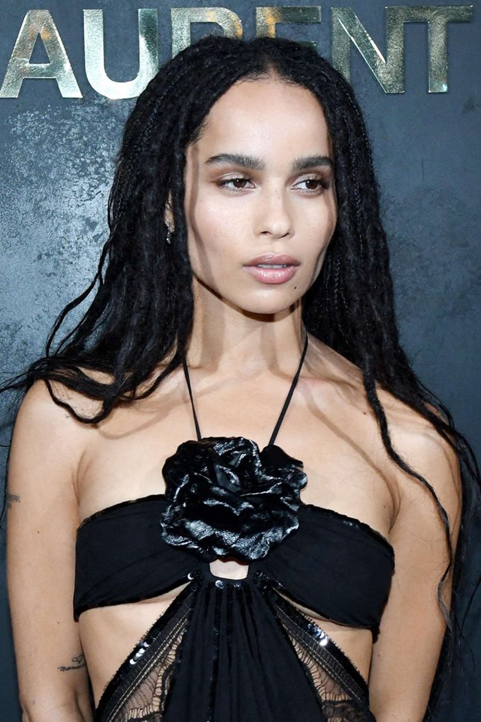 Зои Кравиц Ив сен Лоран