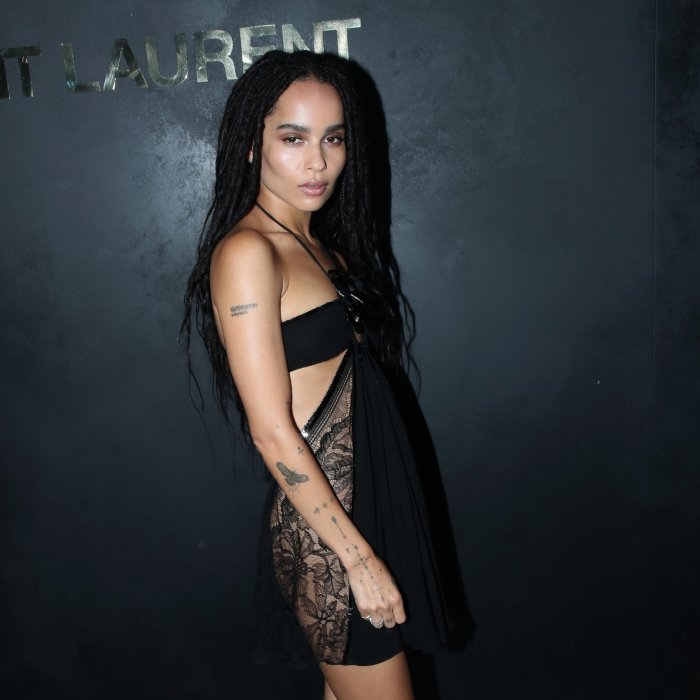 Зои Кравиц на золотом глобусе