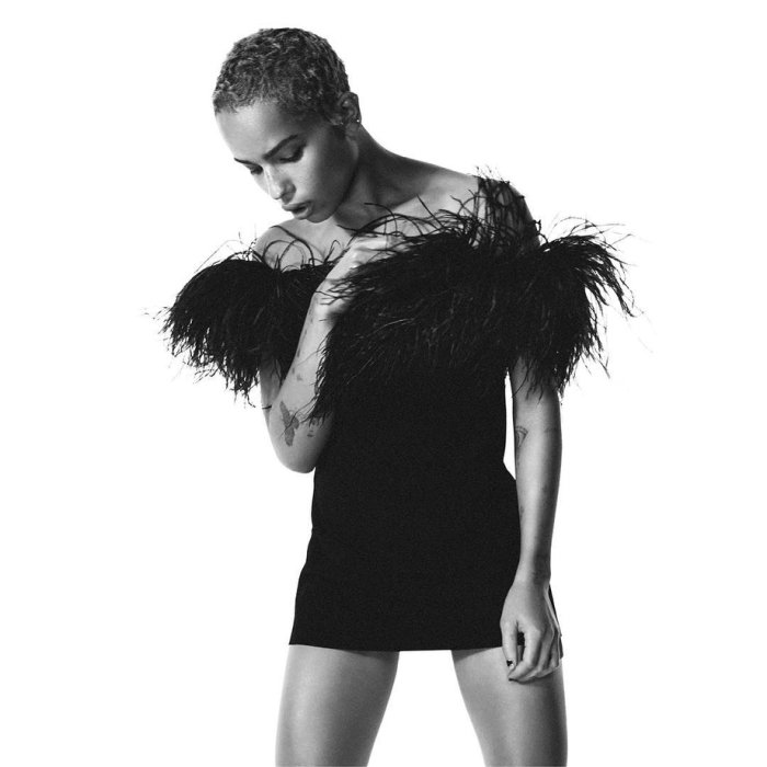 Зои Кравиц фотосессии YSL