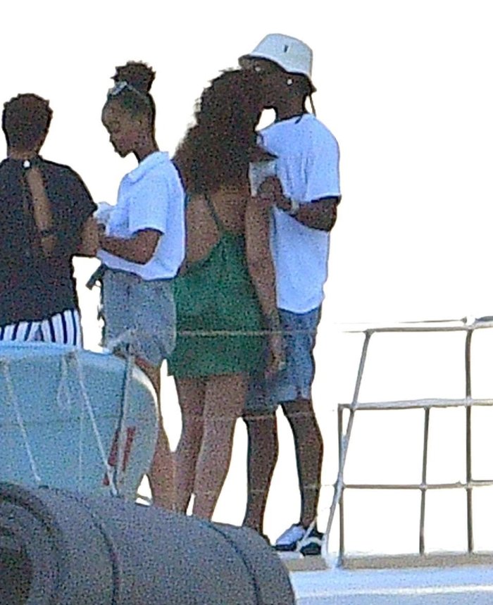 Rihanna and ASAP Rocky in Barbados
